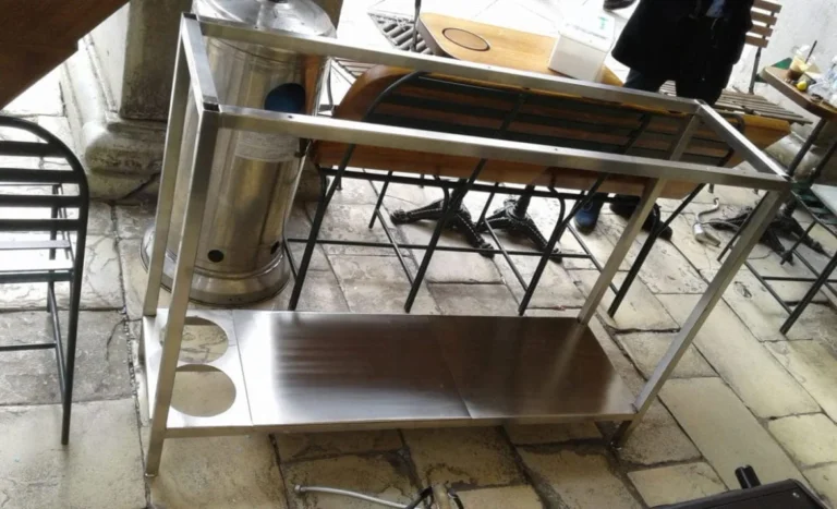 Ανοξείδωτος νεροχύτης για καφετέρια με ενσωματωμένο coffee dripper