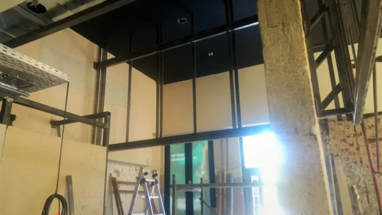 Κατασκευή και τοποθέτηση μεταλλικού σκελετού για viroc